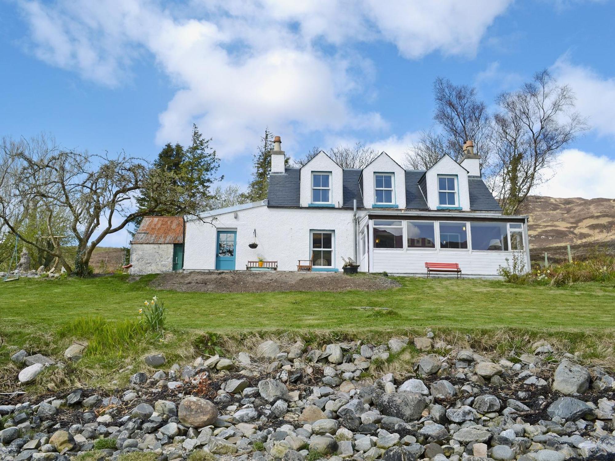 Loch Shore Cottage Дорни Экстерьер фото